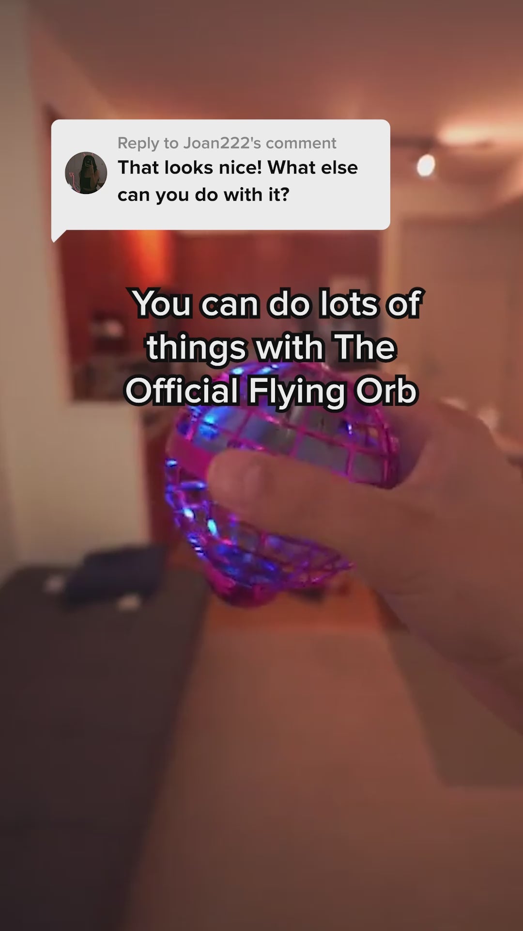 Flying Orb In Action